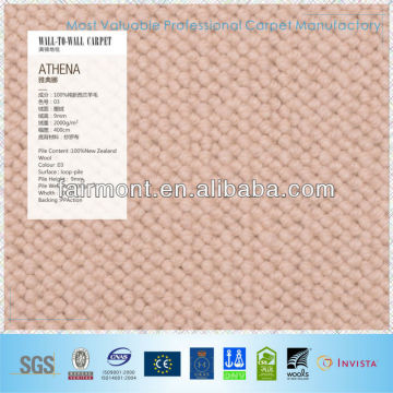 100% New Zealand Wool Berber Carpet