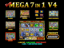New Mega 7 in 1 V4 Casino board
