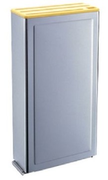 stainless steel kitchen Knife rack horizontal mouth blades box