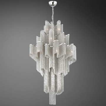 Luxury Aluminum Chain Chandelier Lighting