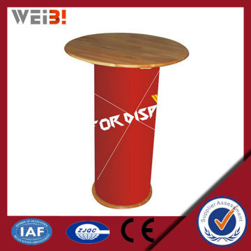 Popup Advertising Stand Restaurant Table Display