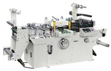 hot sell adhasive label Cutting Machine with hot stamp