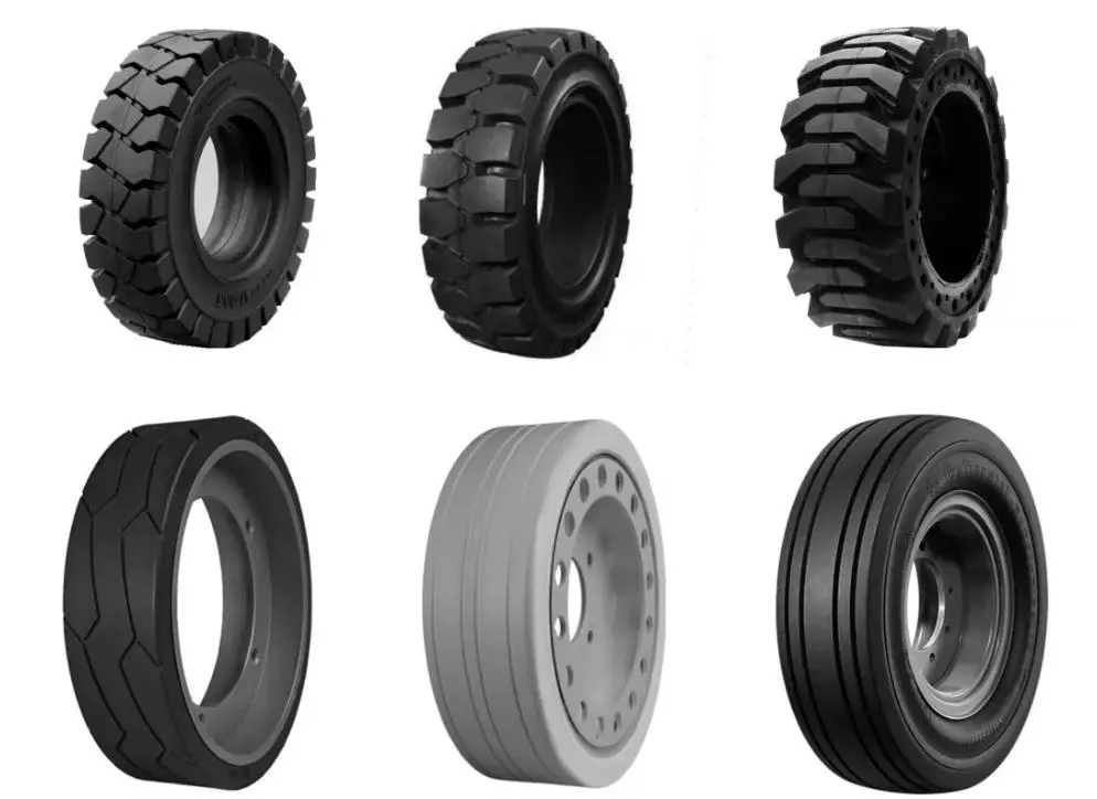 Bonway Brand High Quality Low Prices Forklift Tyre Inflated and Solid Tyre (28*9-15 825-15 700-12)