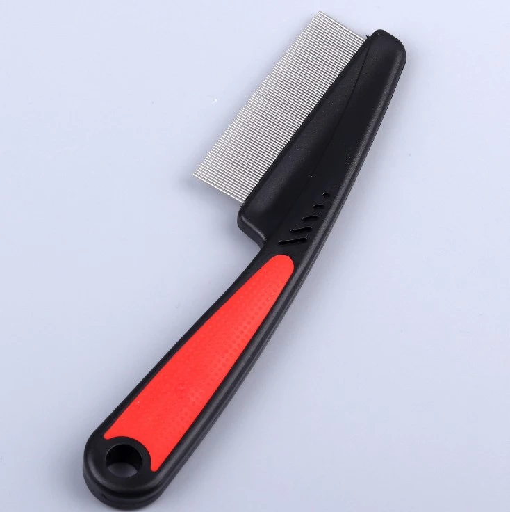 Cat Dog Stainless Steel Grooming Tool Pet Flea Pin Brush Comb for Hair Dematting