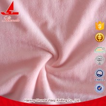 100% Polyester Fabric For Making Bed Sheets/Velboa Fabric