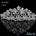 Fashion crystal rhinestone wedding crowns hair jewelry