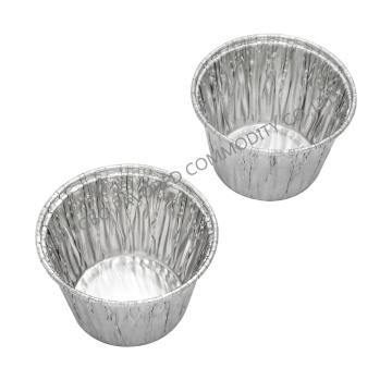 Aluminium foil container muffin cup deep