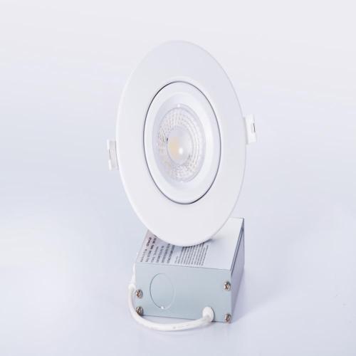 Luz de gimbal delgada LED de 4 pulgadas 3CCT