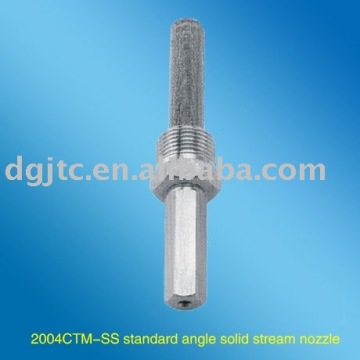 solid stream spray nozzle