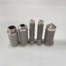 304 Stainless steel sintered filter cartridge