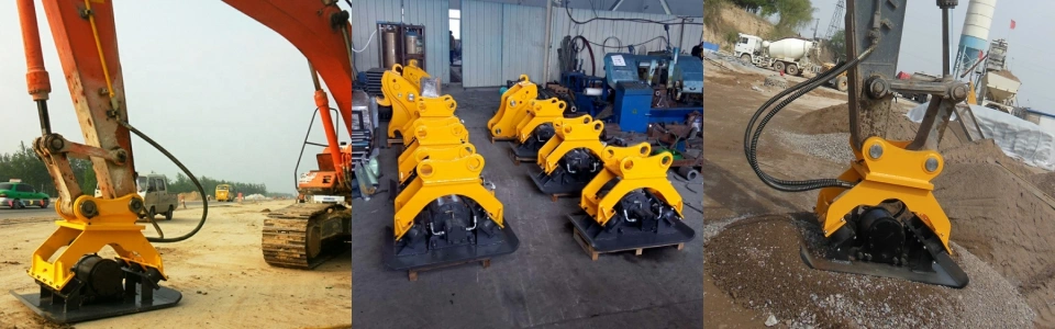 Hydraulic Plate Compactor Manufacturing in China of Jcb 3cx Excavator