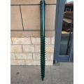 Galvanized No Dig Ground Screw Piles Ground Pile