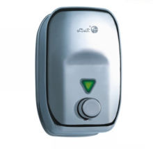 With button stainless steel soap dispenser