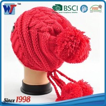 Promotional custom slouchy beanie,knit slouchy beanie hat,slouch beanie