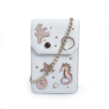 Crossbody iPhone Pouch Leather Mobile Phone Bag