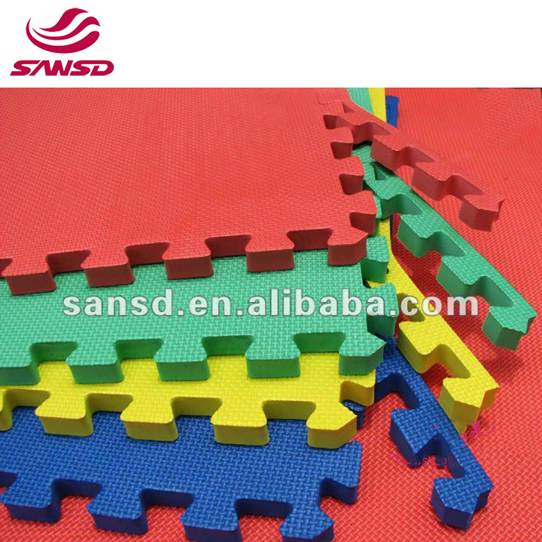 High quality colorful interlinking EVA foam material Tatami Mat