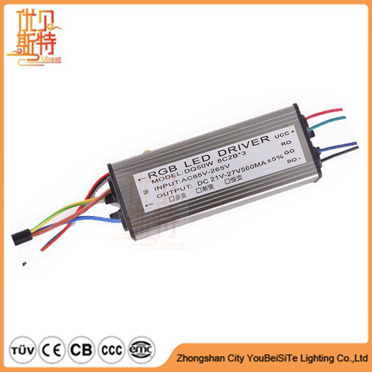 Constant Current Wide Output Voltage 10W 12V RGB LED Driver