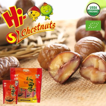 Organic Chinese Snacks Food, organic Chestnut Snacks, ready to eat snacks