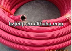 rubber oxygen hose , Red oxygen hose
