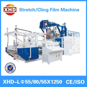 Hot sale three layer pe stretch film manufacturing machine