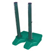 Mobile Green Aluminum Tennis Net with Post