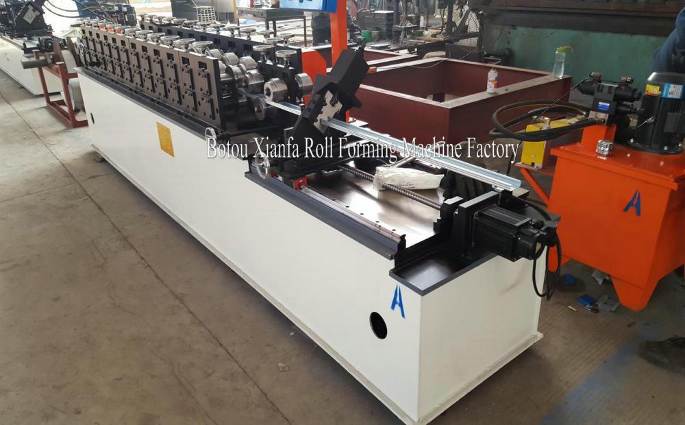 Galvanized steel coil stud and track roll forming machine