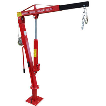 2000-Lb Capacity Pickup Truck Crane With Hand Winch