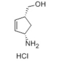 Chlorhydrate de [(1R, 4S) -4-aminocyclopent-2-ényl] méthanol CAS 287717-44-6