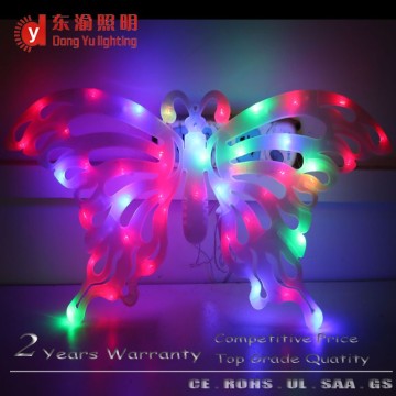 Novelty products of butterfly 3d change color effect acrylic fan night light