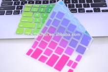 Rainbow Color Silicone Keyboard Cover For Macbook