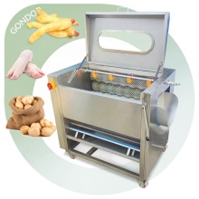 Potato Wash Peel Wash Roller Machine for Vegetable Cleaning