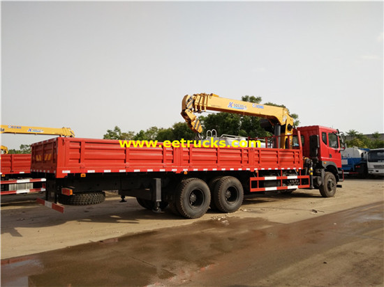 DongFeng 6x4ton Motoci tare da Cranes