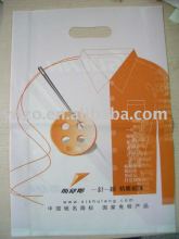 Welded patch handle bag