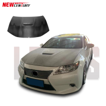 RCF Style Carbon Fiber Hood with Real Heat Sink for Lexus 2013-2017 ES