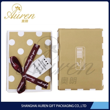 kraft luxury cardboard chocolate box with paper divider