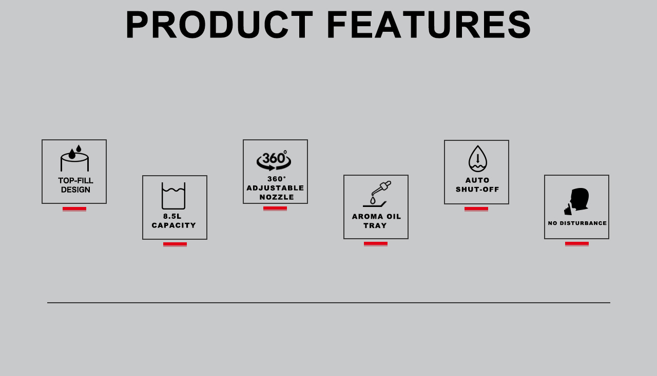 HTJ-2501B Humidifiers function HTJ-2501B Humidifiers function