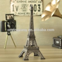 3D metal craft eiffel tower model decoration