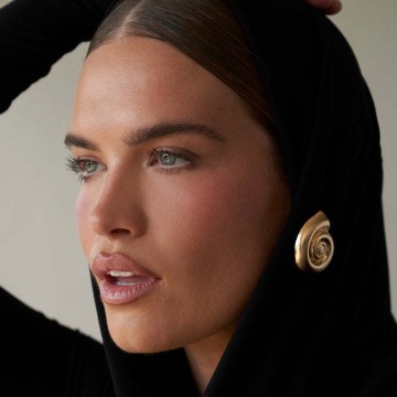 Stainless Steel Conch All-match Snail Shell Earrings