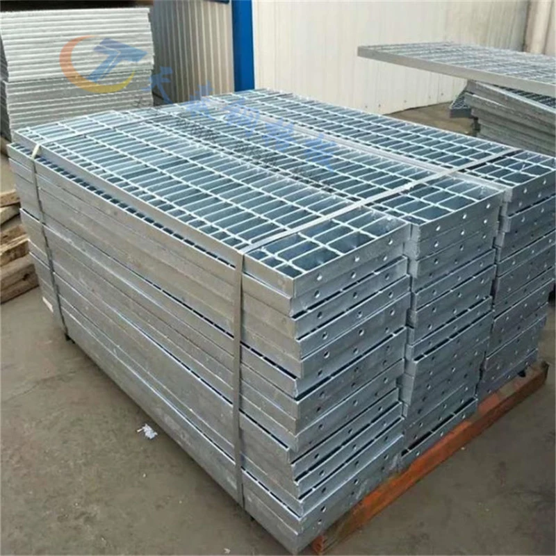 High Quality Hot Dipped Galvanized Serrated Steel Grating