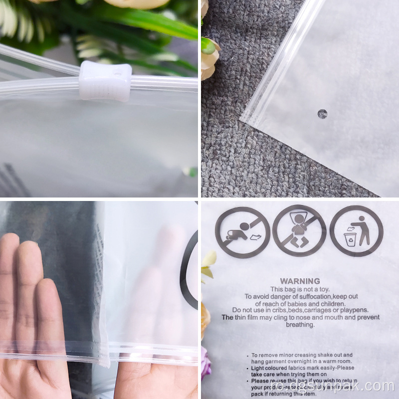 geanta de plastic imbracaminte cu fermoar geanta haine
