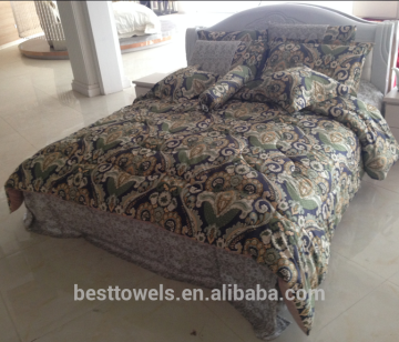 High quality cheap reactive print comforter set
