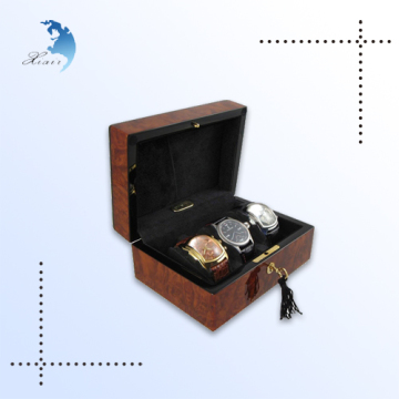 Customized gift decorative printing wooden watch box