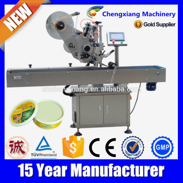 CE Certificate automatic mini top labeler machine,top labeler machine,top labeler