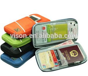 Handy Passport & Travel Document Holder Customized Travel Document Holder