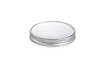 Circular tinplate metal inner plug lid