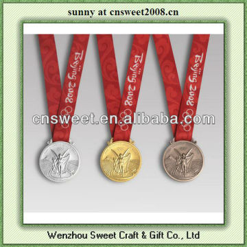 2012 hotsale souvenir medal sports medal blank medal