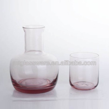 glass water carafe /colored glass carafe/ glass wine carafe/colored carafe