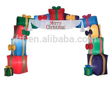 Inflatable Chrismas Gift Arch, Inflatable Chrismas decoration arch