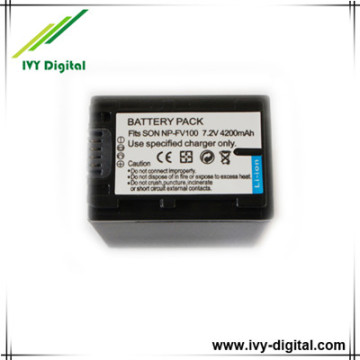 Rechargerbale Digital Camera Battery Pack for Sony NP-FV100