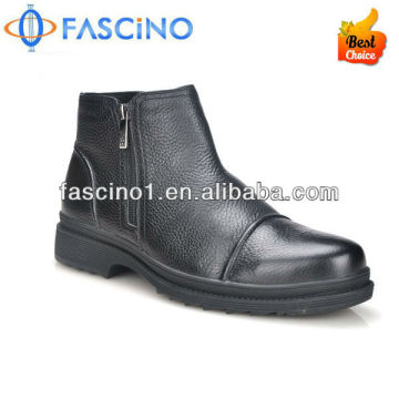 Winter leather mens boots